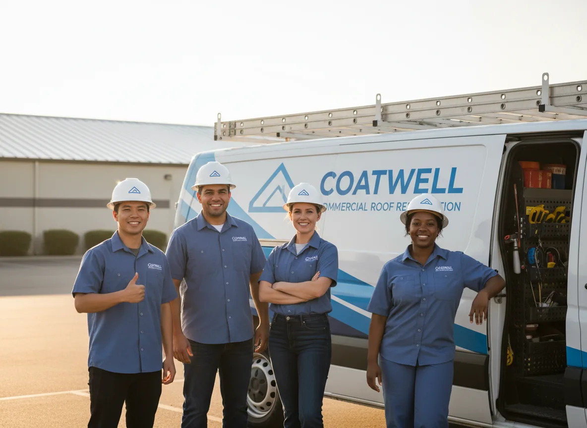 Commercial roof coating company in Swain, NY